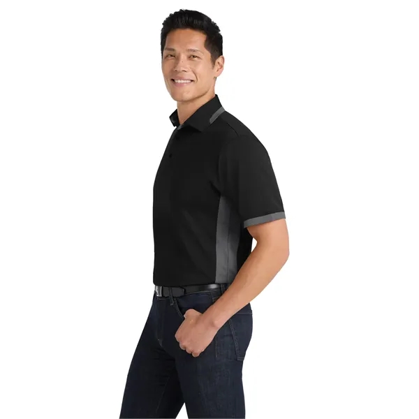 Port Authority Dry Zone Colorblock Ottoman Polo.... from ASI 84863 SanMar