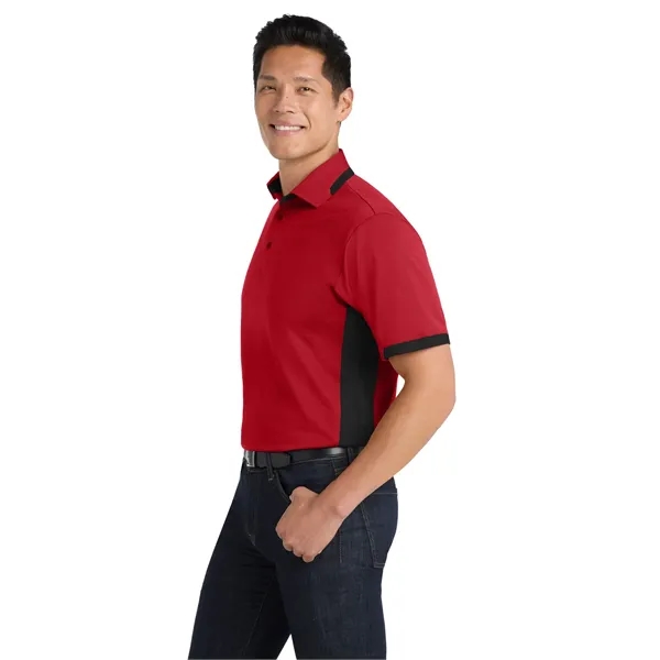 Port Authority Dry Zone Colorblock Ottoman Polo.... from ASI 84863 SanMar