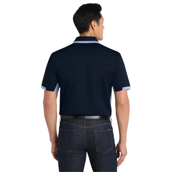 Port Authority Dry Zone Colorblock Ottoman Polo.... from ASI 84863 SanMar