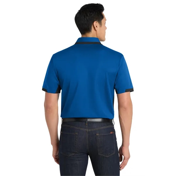 Port Authority Dry Zone Colorblock Ottoman Polo.... from ASI 84863 SanMar