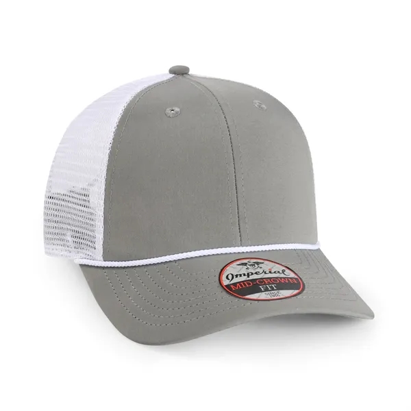 Imperial 7055 6-Panel The Night Owl Performance Rope Cap with leatherette... from ASI 74601 Calico