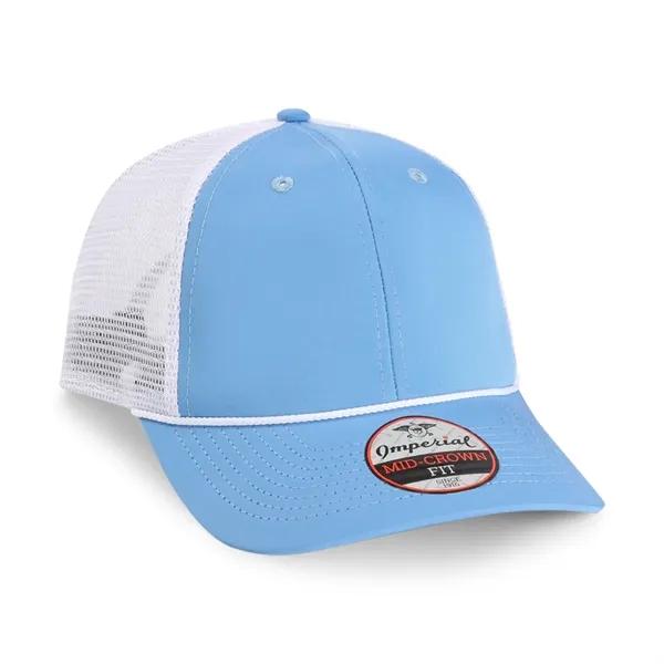 Imperial 7055 6-Panel The Night Owl Performance Rope Cap with leatherette... from ASI 74601 Calico