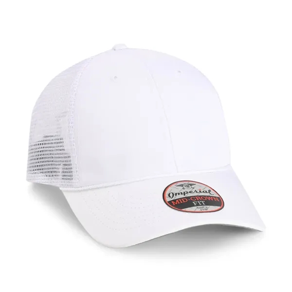 Imperial 7055 6-Panel The Night Owl Performance Rope Cap with leatherette... from ASI 74601 Calico