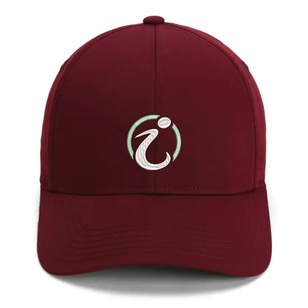 Imperial 1988 6-Panel The Whitaker Soft Washed Poly Cap with leatherette... from ASI 74601 Calico