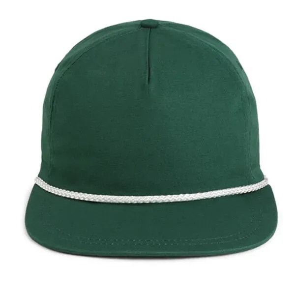 Imperial DNA001 5-Panel Original Rope Cap with leatherette patch or embroidery... from ASI 74601 Calico