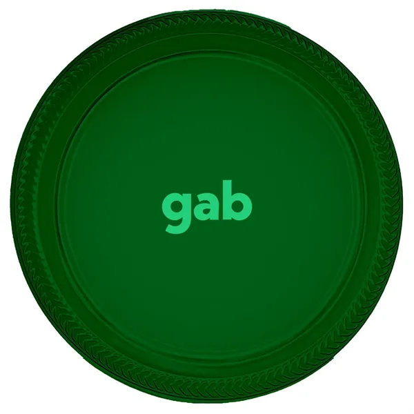 7" round Colorware plastic plate.... from ASI 91880 Tranter Graphics Inc