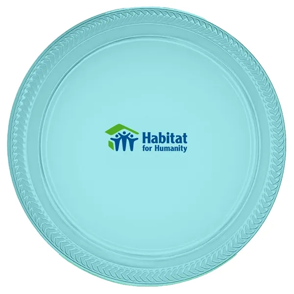 9" round Colorware plastic plate.... from ASI 91880 Tranter Graphics Inc