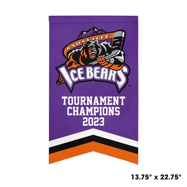 Dovetail polyester felt pennant great for fairs, festivals, and sporting events.... from ASI 93987 Martini-Vispak Inc.