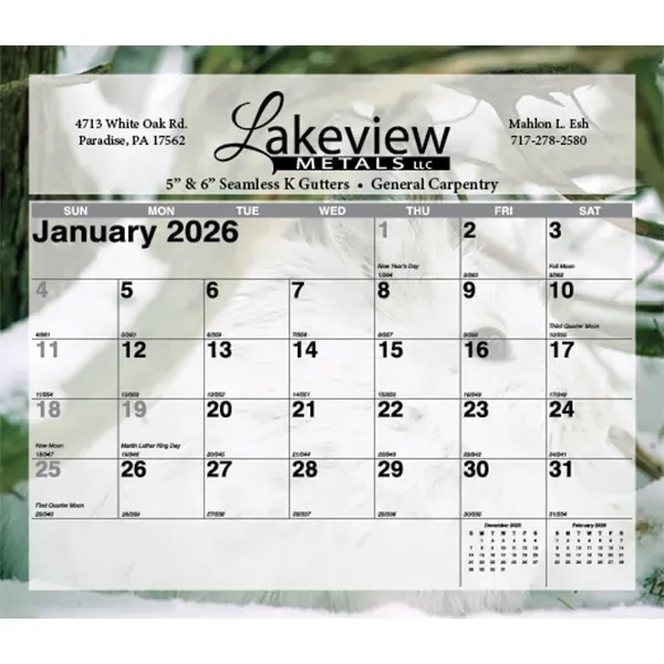 12 month tear-off sheets calendar featuring photos of beautiful birds and... from ASI 50873 Drum-Line / Drum-line Inc