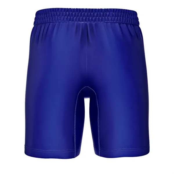 Basketball shorts constructed from durable soft lightweight 5 oz. stretch polyester... from ASI 93987 Martini-Vispak Inc.