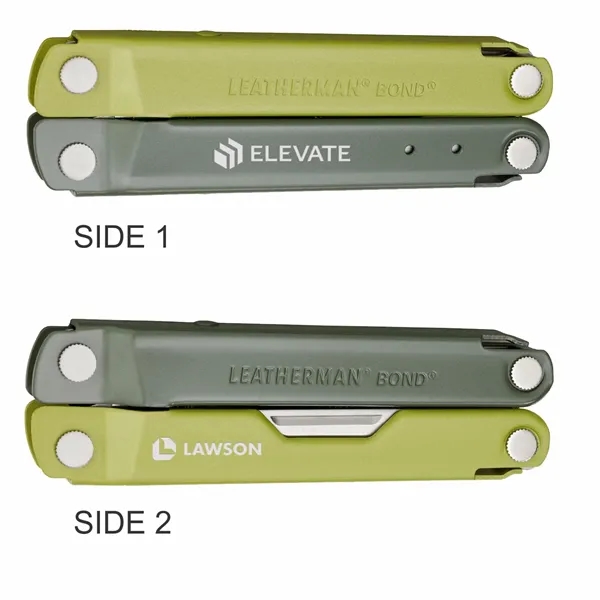 The Leatherman Bond is a lightweight multi-tool with a minimal design... from ASI 46170 Compass Industries Inc