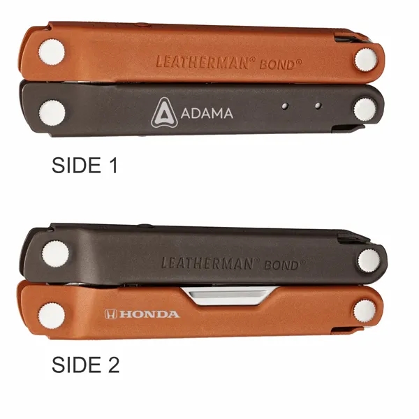 The Leatherman Bond is a lightweight multi-tool with a minimal design... from ASI 46170 Compass Industries Inc