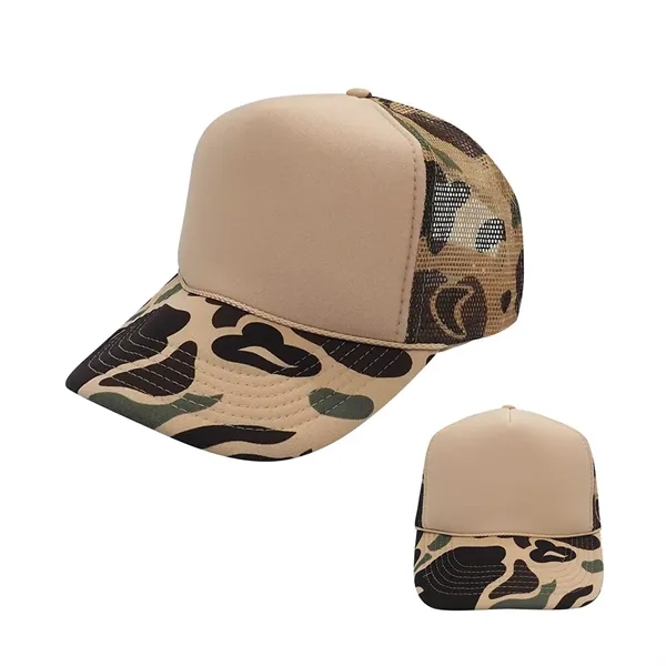Trucker Cap with Camo Pattern... from ASI 31517 Admart Products