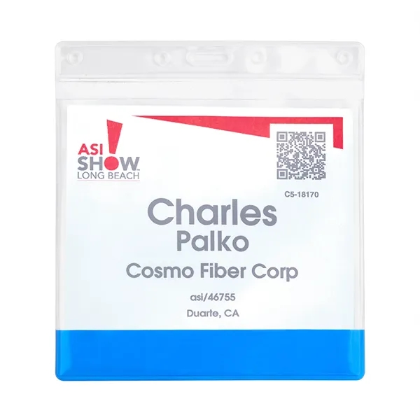 Badge holder.... from ASI 46755 Cosmo Promos