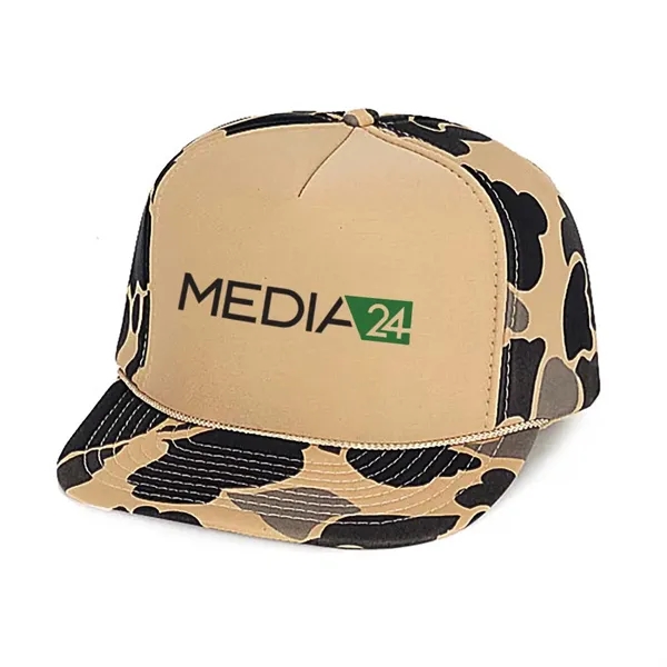 Trucker Cap with Camo Pattern... from ASI 31517 Admart Products