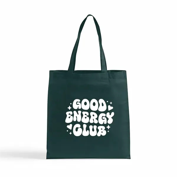 Colored Eco-friendly 6 oz. basic cotton tote, 16"h x 15"w.... from ASI 67557 LimeLight Ent / Limelight USA