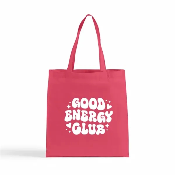 Colored Eco-friendly 6 oz. basic cotton tote, 16"h x 15"w.... from ASI 67557 LimeLight Ent / Limelight USA