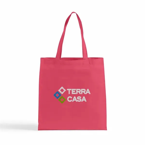 Colored Eco-friendly 6 oz. basic cotton tote, 16"h x 15"w.... from ASI 67557 LimeLight Ent / Limelight USA