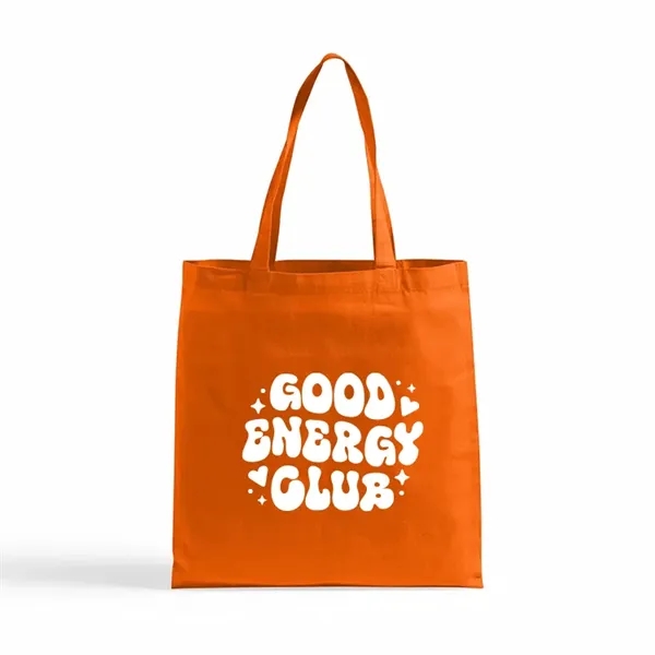 Colored Eco-friendly 6 oz. basic cotton tote, 16"h x 15"w.... from ASI 67557 LimeLight Ent / Limelight USA