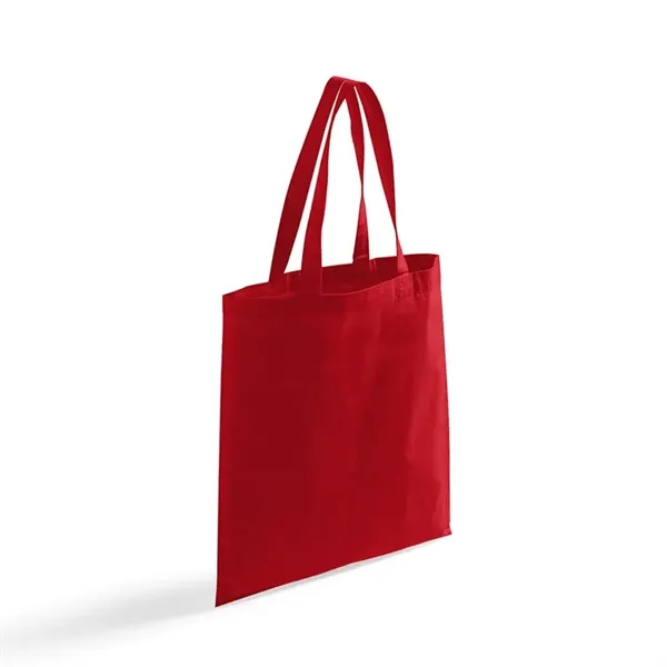 Colored Eco-friendly 6 oz. basic cotton tote, 16"h x 15"w.... from ASI 67557 LimeLight Ent / Limelight USA