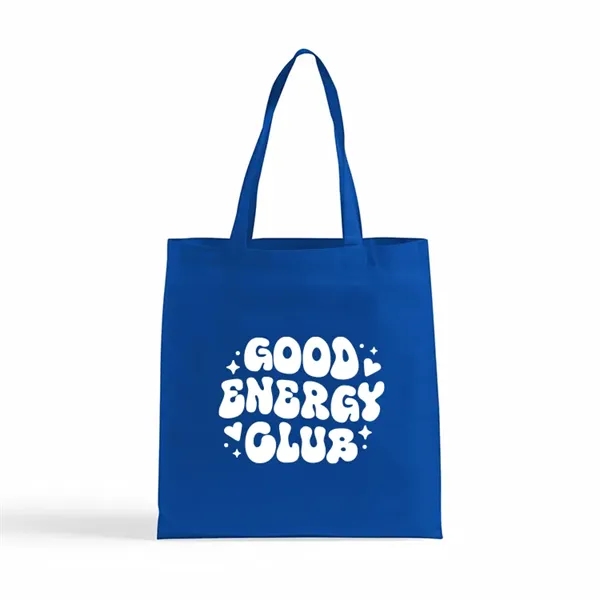 Colored Eco-friendly 6 oz. basic cotton tote, 16"h x 15"w.... from ASI 67557 LimeLight Ent / Limelight USA