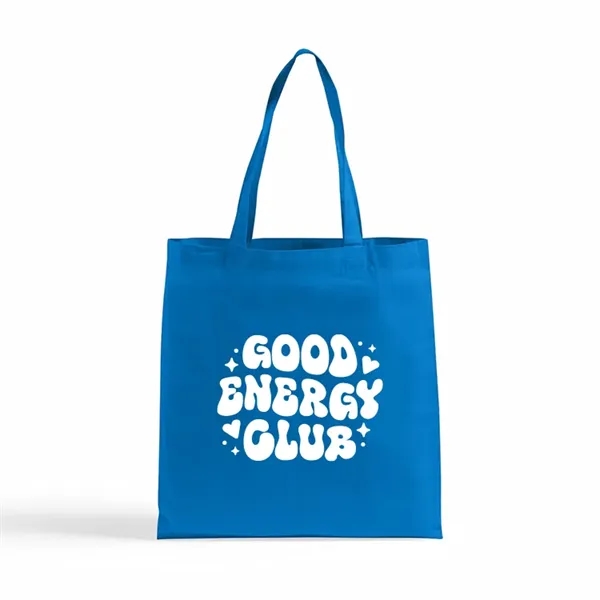 Colored Eco-friendly 6 oz. basic cotton tote, 16"h x 15"w.... from ASI 67557 LimeLight Ent / Limelight USA