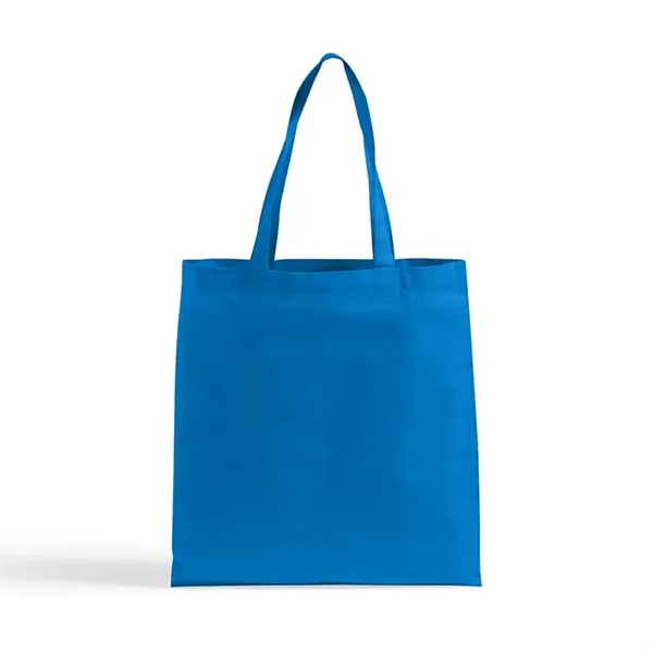 Colored Eco-friendly 6 oz. basic cotton tote, 16"h x 15"w.... from ASI 67557 LimeLight Ent / Limelight USA