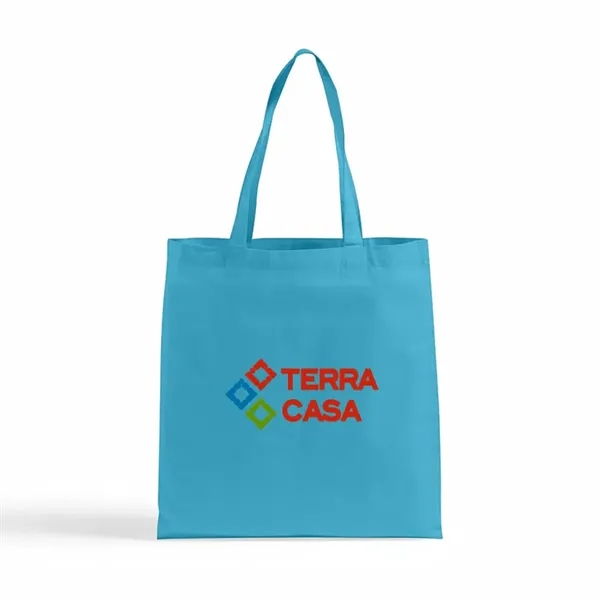 Colored Eco-friendly 6 oz. basic cotton tote, 16"h x 15"w.... from ASI 67557 LimeLight Ent / Limelight USA