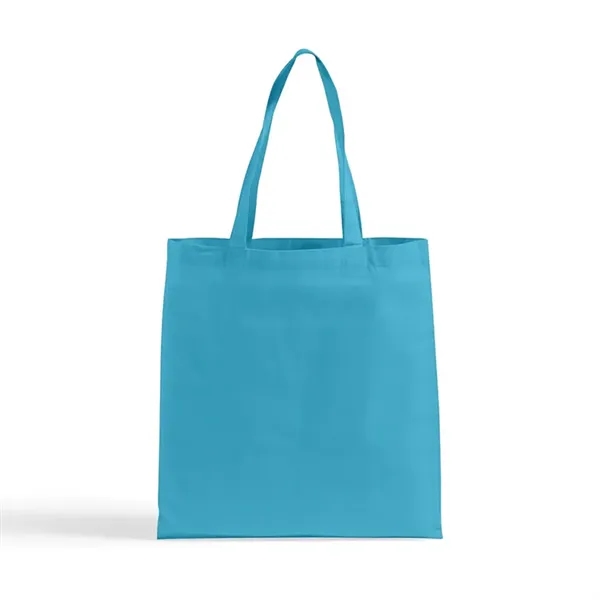 Colored Eco-friendly 6 oz. basic cotton tote, 16"h x 15"w.... from ASI 67557 LimeLight Ent / Limelight USA