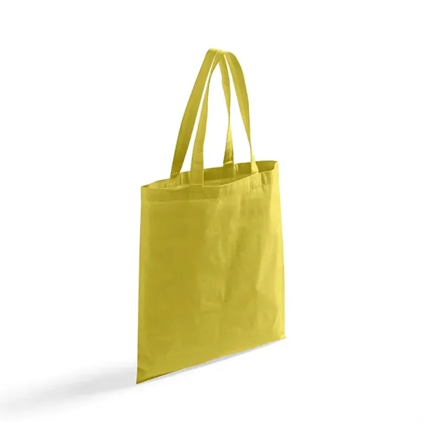 Colored Eco-friendly 6 oz. basic cotton tote, 16"h x 15"w.... from ASI 67557 LimeLight Ent / Limelight USA