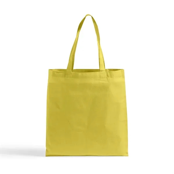 Colored Eco-friendly 6 oz. basic cotton tote, 16"h x 15"w.... from ASI 67557 LimeLight Ent / Limelight USA