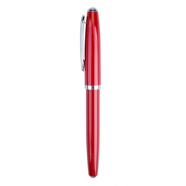 Stanford Roller Brass Cap-Off Rollerball Pen... from ASI 46755 Cosmo Promos