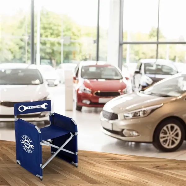 Experience the largest branding area of any chair in the industry... from ASI 87188 Showdown Displays