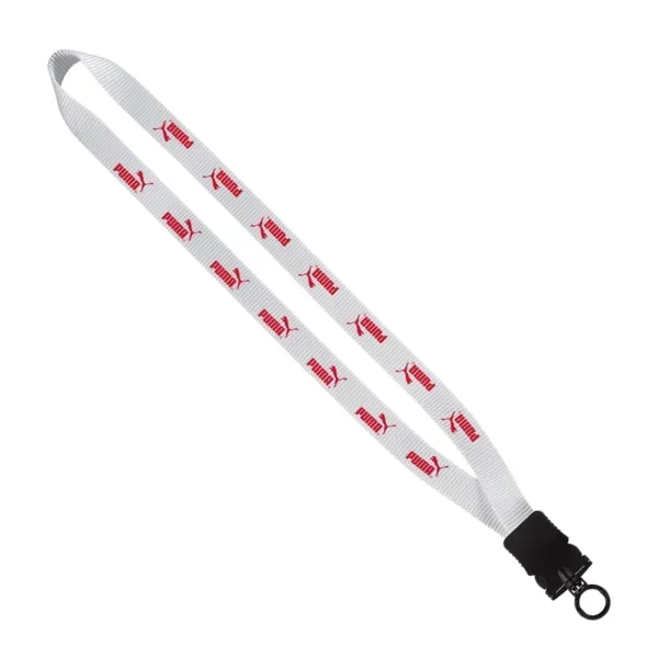 3/4" x 17" smooth nylon lanyard with snap-buckle release and O-ring.... from ASI 88060 Snugz/USA Inc / SnugZ USA®