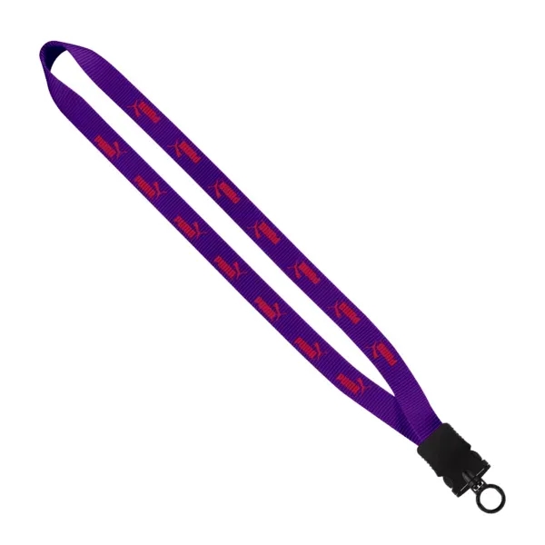3/4" x 17" smooth nylon lanyard with snap-buckle release and O-ring.... from ASI 88060 Snugz/USA Inc / SnugZ USA®