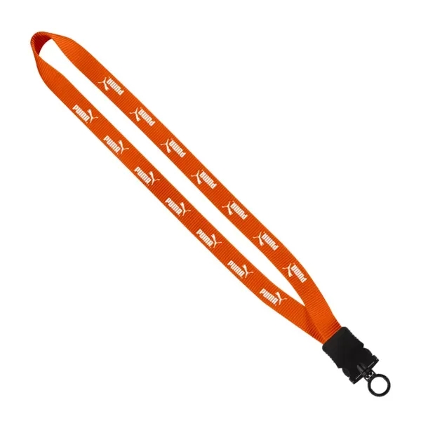 3/4" x 17" smooth nylon lanyard with snap-buckle release and O-ring.... from ASI 88060 Snugz/USA Inc / SnugZ USA®