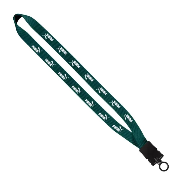 3/4" x 17" smooth nylon lanyard with snap-buckle release and O-ring.... from ASI 88060 Snugz/USA Inc / SnugZ USA®
