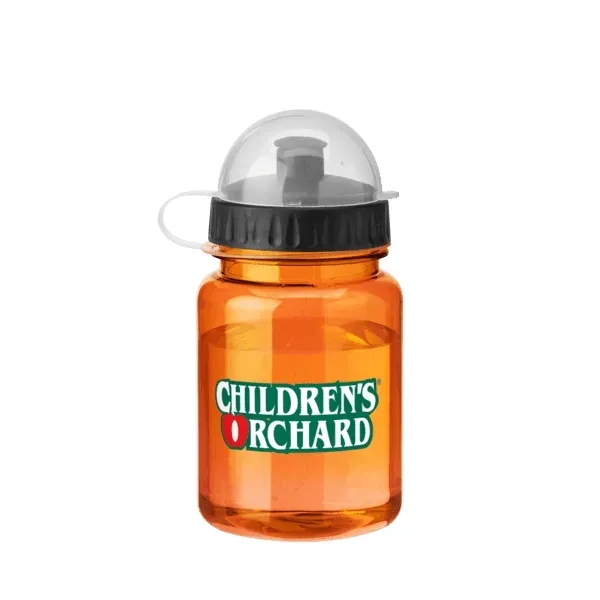 Straight wall mini translucent water bottle with 12 ounce capacity and... from ASI 88060 Snugz/USA Inc / Sweda®