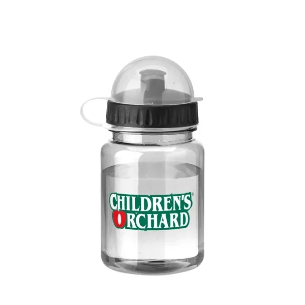 Straight wall mini translucent water bottle with 12 ounce capacity and... from ASI 88060 Snugz/USA Inc / Sweda®