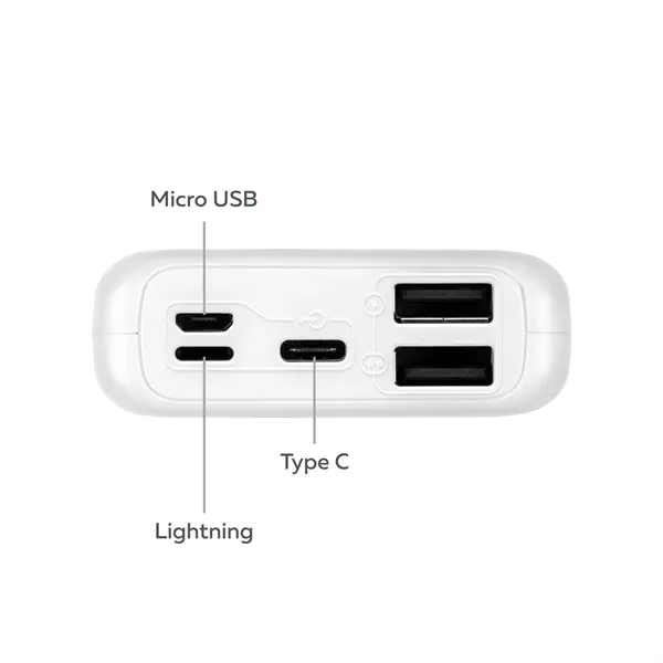 10000mAh power bank, featuring a digital display for easy battery monitoring.... from ASI 68190 Lungsal / Lungsal