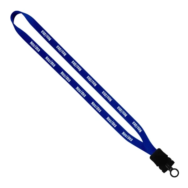 1/2" x 17" smooth nylon lanyard with snap buckle release hardware... from ASI 88060 Snugz/USA Inc / SnugZ USA®