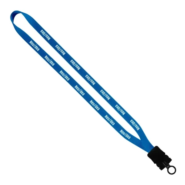 1/2" x 17" smooth nylon lanyard with snap buckle release hardware... from ASI 88060 Snugz/USA Inc / SnugZ USA®