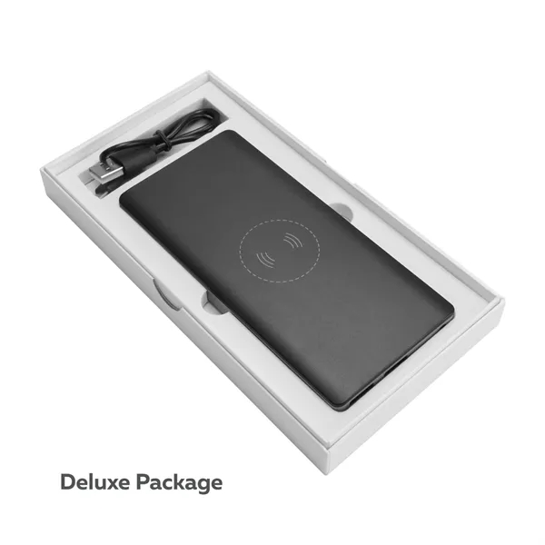 Qi wireless charger with 10,000 mAh (10k mAh) power bank... from ASI 68190 Lungsal / Lungsal