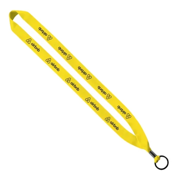36"L x 3/4"W polyester lanyard with a metal crimp and a... from ASI 88060 Snugz/USA Inc / SnugZ USA®