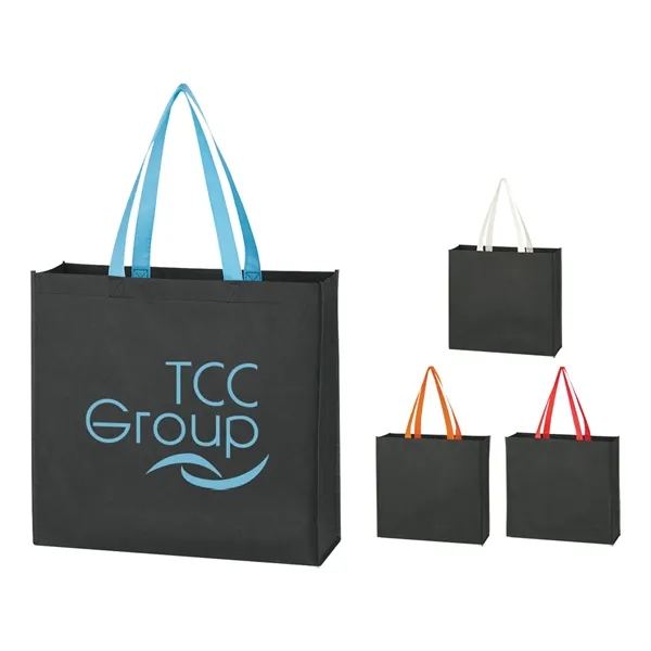 Non-Woven Tote Bag.  Made of 80 Gram Non-Woven, Coated Water-Resistant... from ASI 61125 Hit Promotional Products / Hit®