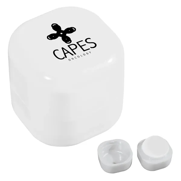Vanilla-flavored lip balm cube available in six colors that's safety sealed... from ASI 61125 Hit Promotional Products / Hit®