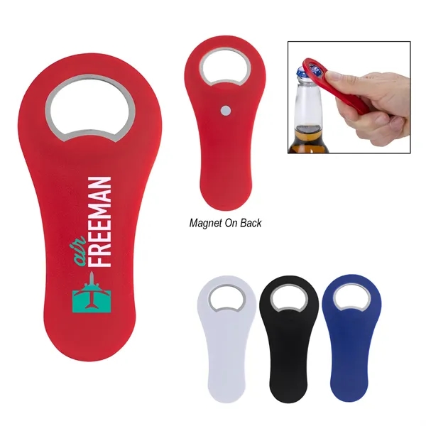 Metal bottle opener measuring 2" x 4" and available in five... from ASI 61125 Hit Promotional Products / Hit®