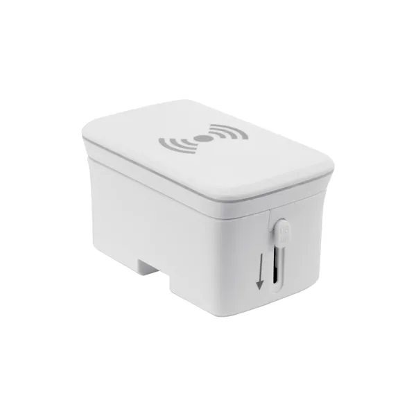 International travel adapter with built in detachable 5000mAh power bank (black... from ASI 68190 Lungsal / Lungsal