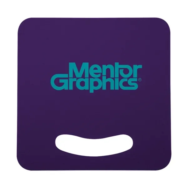 7" x 7" square-shaped fan with die cut handle; available in... from ASI 88060 Snugz/USA Inc / Sweda®