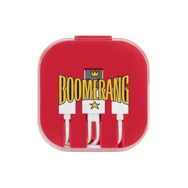 3-piece charging cable set featuring a Type-C and micro-USB/lightning split cable,... from ASI 88060 Snugz/USA Inc / Sweda®